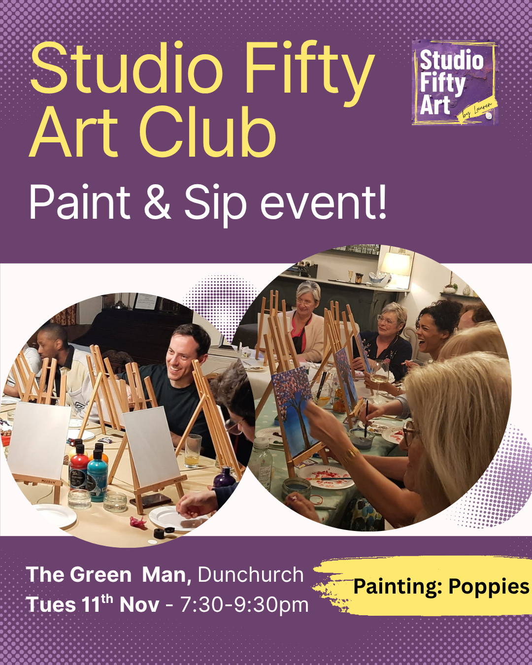 The Green Man, Dunchurch - Tues 11th Nov : 7.30pm