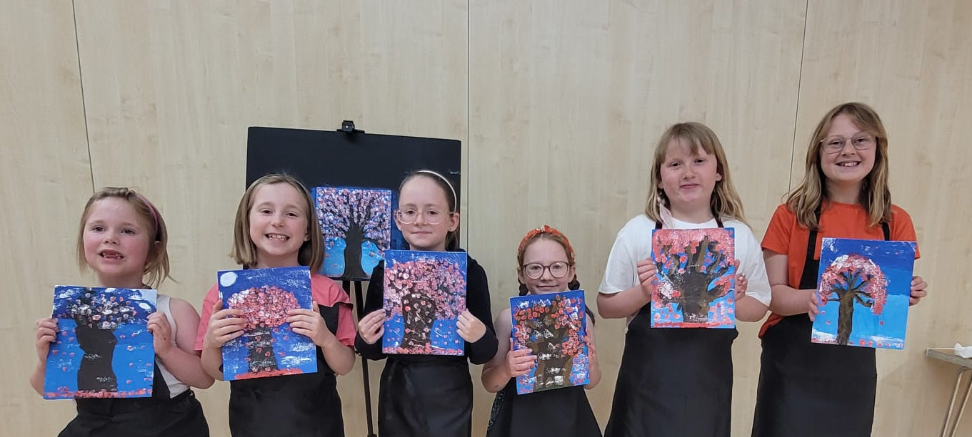Kids Club! Junior Paint and Sip, Poringland - 6 session Spring Term