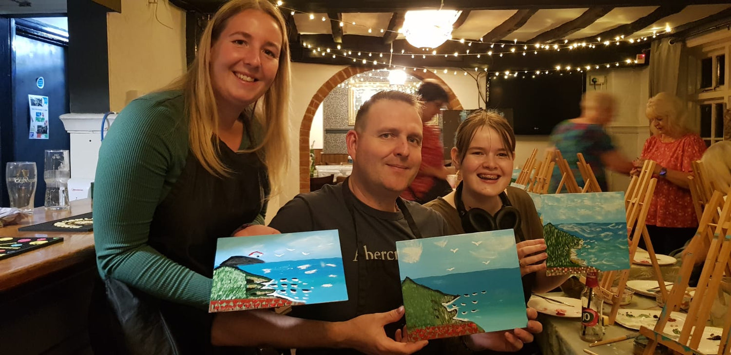Norfolk Paint and Sip sessions