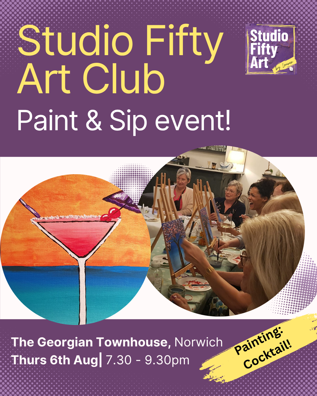 The Georgian Townhouse, Norwich - Thurs 6th Aug, 7:30pm