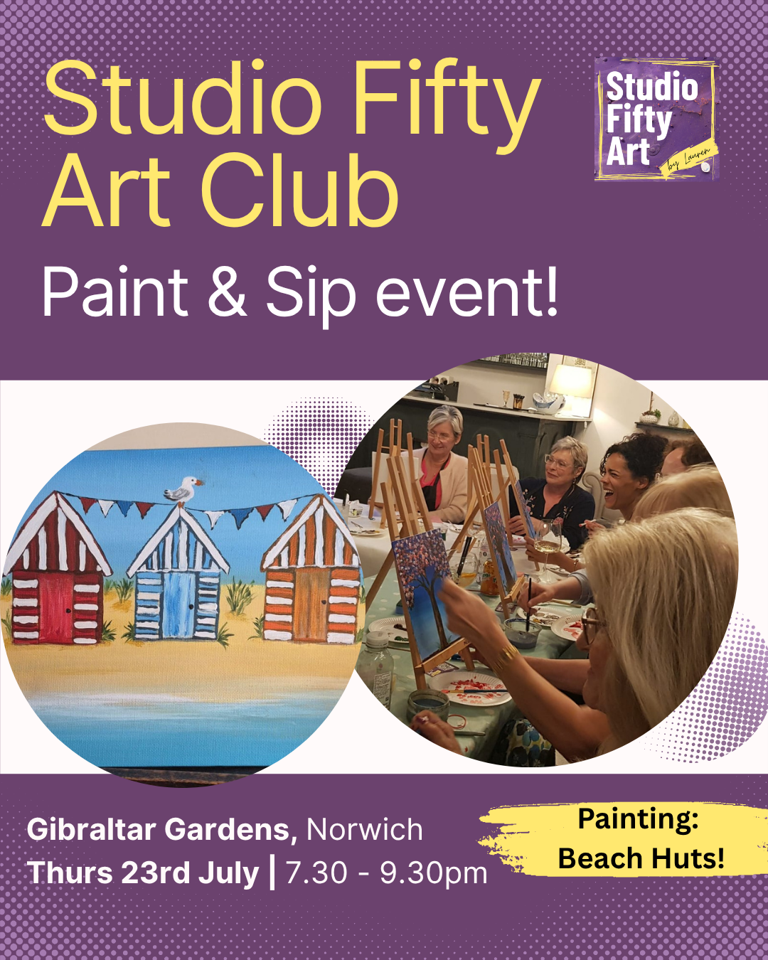 Gibraltar Gardens, Norwich - Thurs 23rd July, 7:30pm