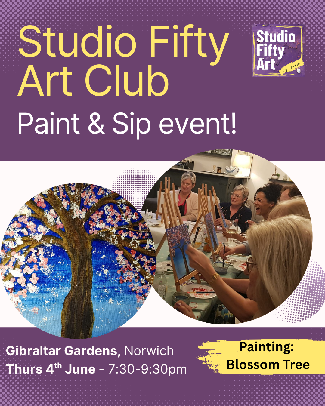 Gibraltar Gardens, Norwich - Thurs 4th June, 7:30pm