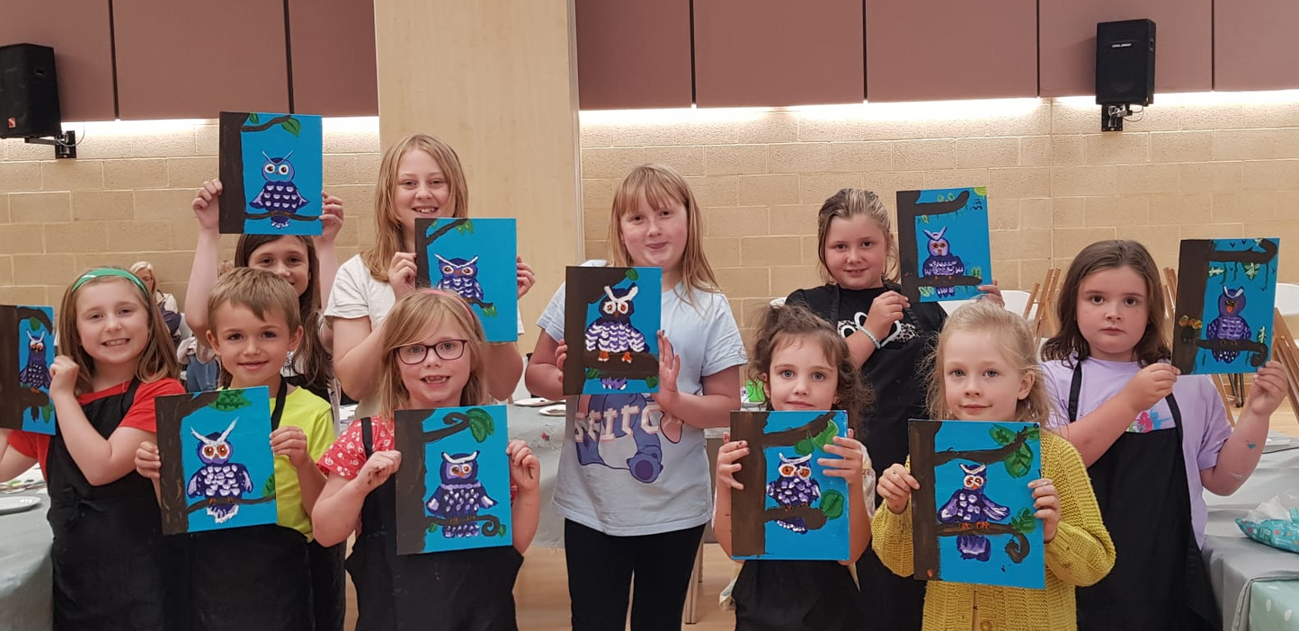 Summer Junior Paint and Sip, Rugby - Thurs 23rd July | 10am