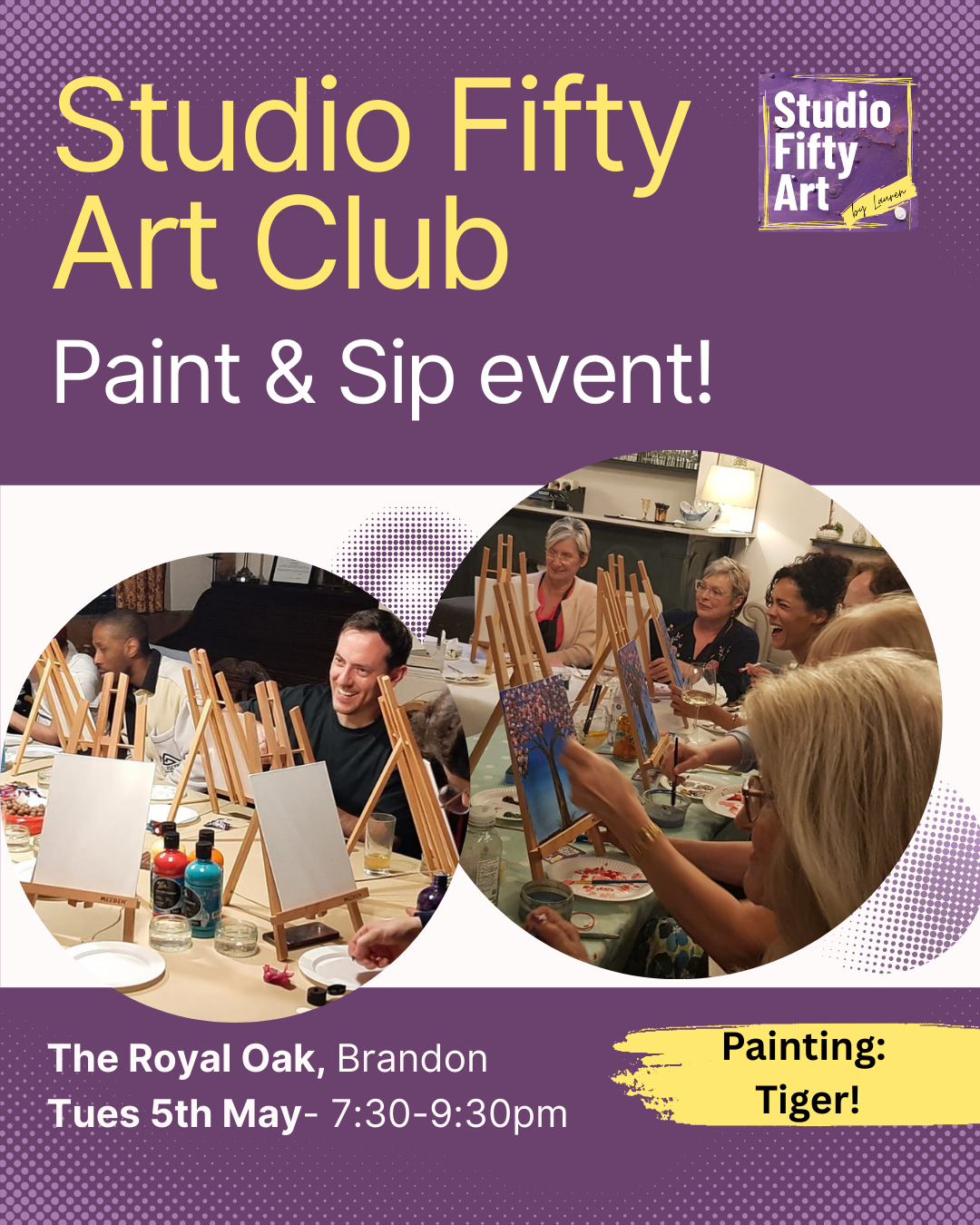 The Royal Oak, Brandon - Tues 5th May : 7.30pm