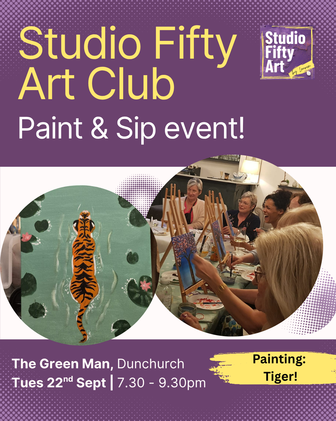 The Green Man, Dunchurch - Tues 22nd Sept : 7.30pm