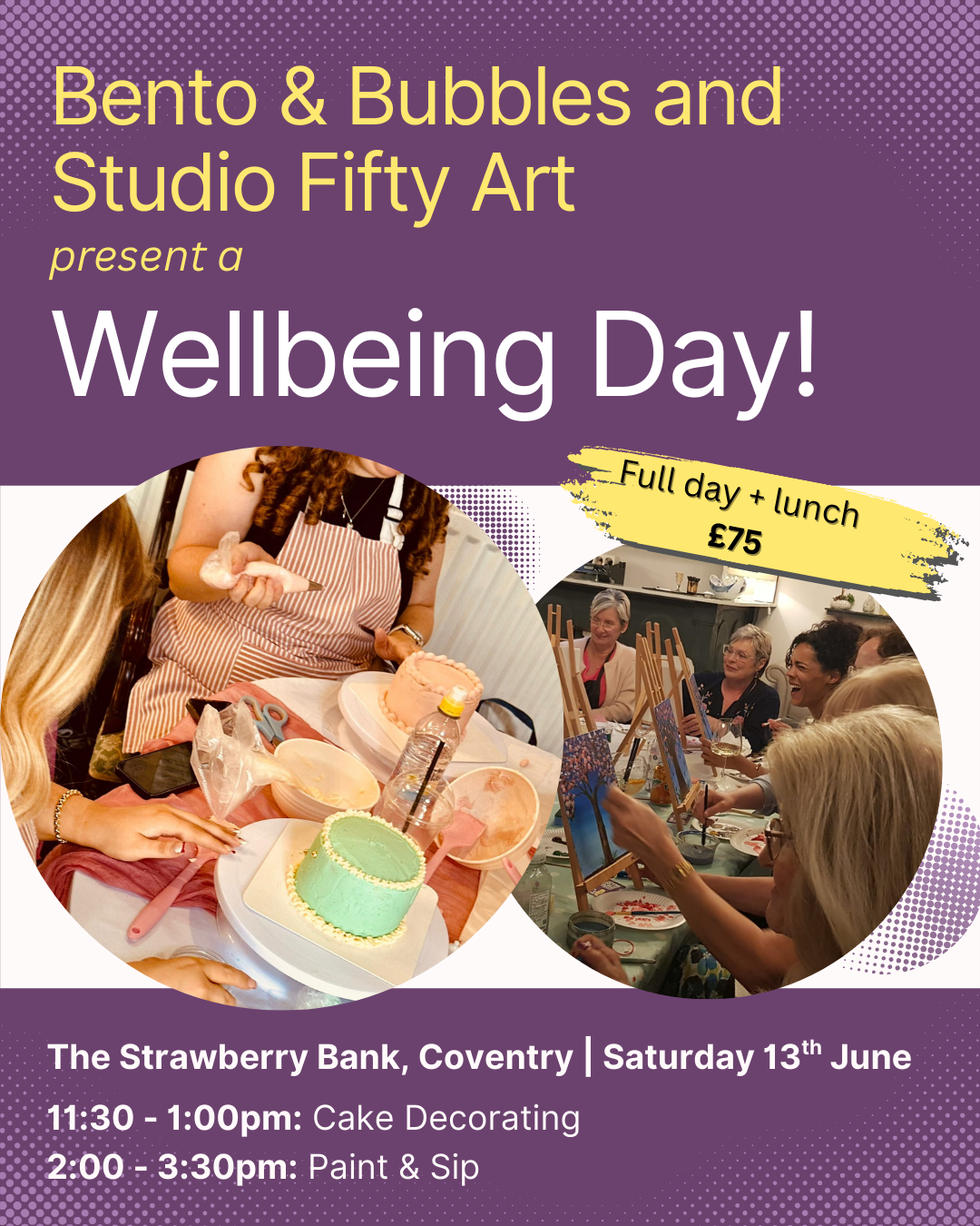 Creative Wellbeing Day, The Strawberry Bank - Saturday 13th June 2026