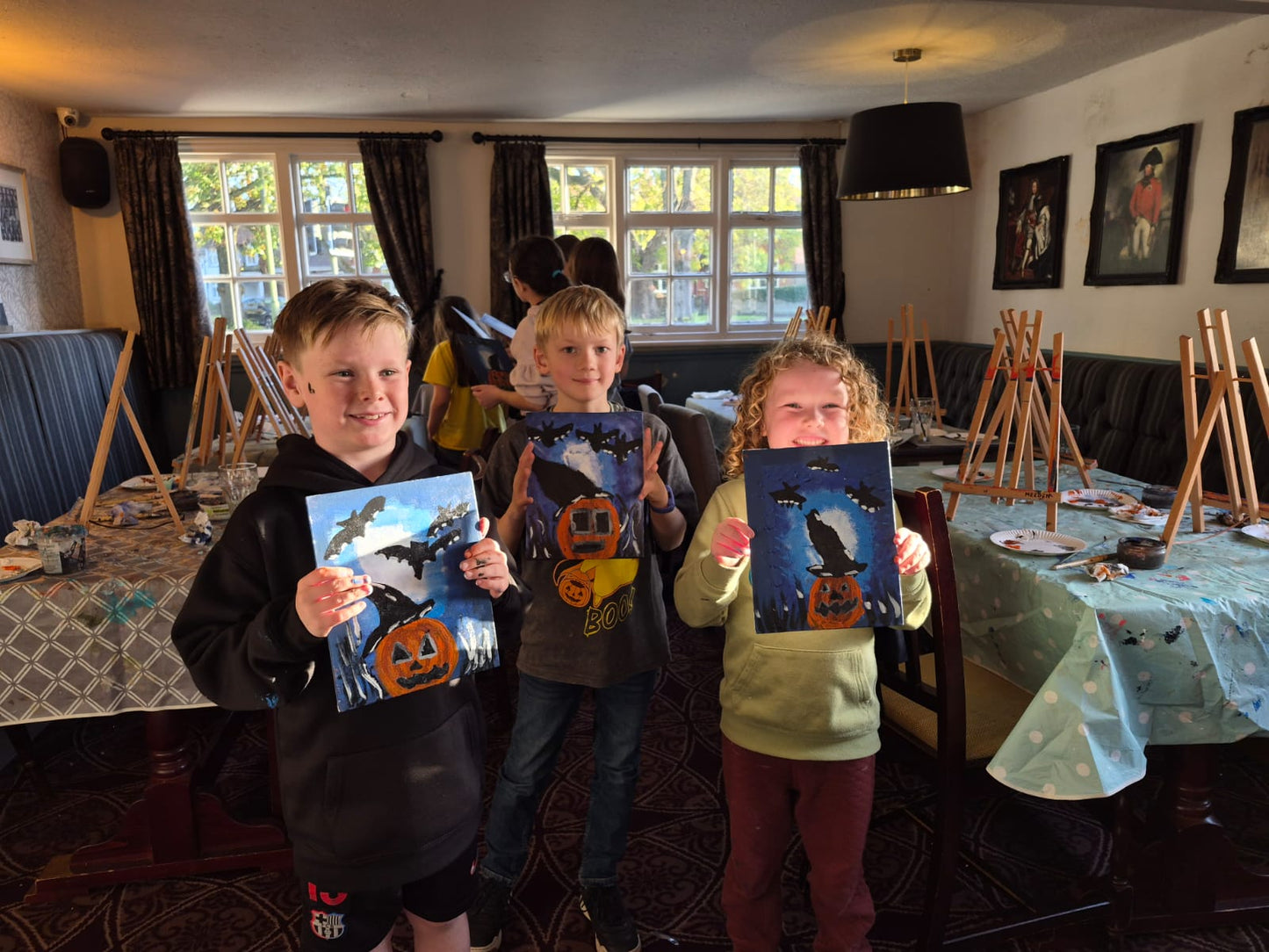 Halloween Junior Paint and Sip, Rugby - Tues 27th Oct 2026 | 10am